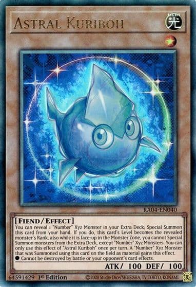 Astral Kuriboh PUR Quarter Century Stampede Yu-Gi-Oh! card