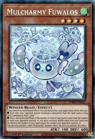Mulcharmy Fuwalos PCR Quarter Century Stampede Yu-Gi-Oh! card