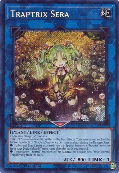Traptrix Sera Secret Rare Quarter Century Stampede Yu-Gi-Oh! card