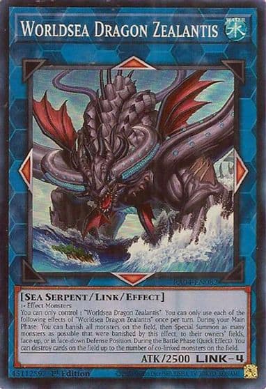 Worldsea Dragon Zealantis Quarter Century Stampede Yu-Gi-Oh! card