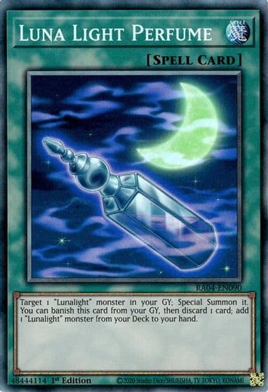 Luna Light Perfume PCR Quarter Century Stampede Yu-Gi-Oh! card