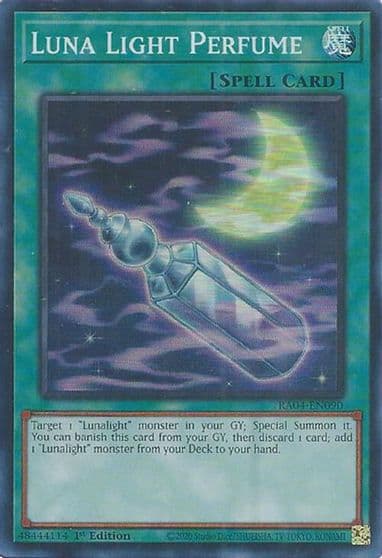 Luna Light Perfume Quarter Century Stampede Yu-Gi-Oh! card
