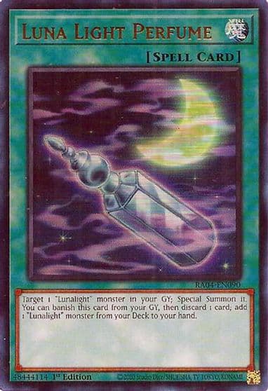 Luna Light Perfume UR Quarter Century Stampede Yu-Gi-Oh! card