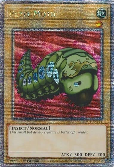 Petit Moth Quarter Century Secret Rare Quarter Century Stampede Yu-Gi-Oh! card