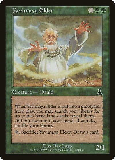 Yavimaya Elder Urza's Destiny Magic card