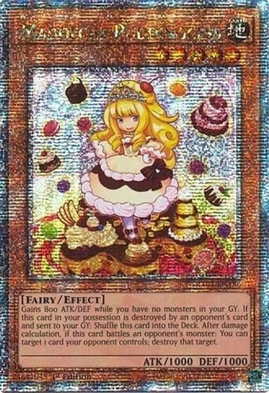 Madolche Puddingcess Quarter Century Secret Rare Quarter Century Stampede Yu-Gi-Oh! card