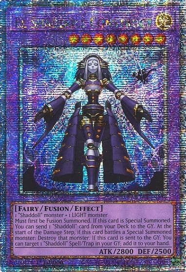 El Shaddoll Construct Quarter Century Secret Rare Quarter Century Stampede Yu-Gi-Oh! card