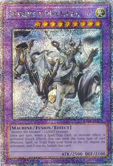 Invoked Mechaba Quarter Century Secret Rare Quarter Century Stampede Yu-Gi-Oh! card