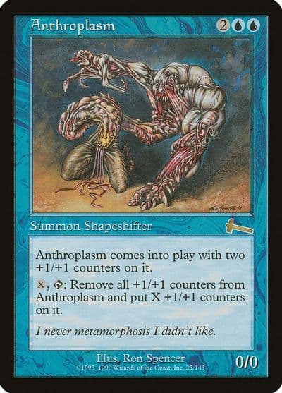 Anthroplasm Urza's Legacy Magic card