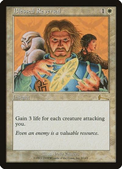 Blessed Reversal Urza's Legacy Magic card