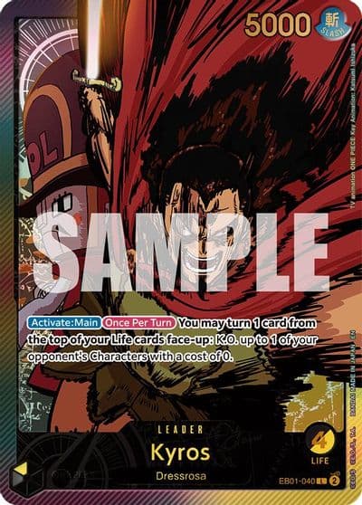 Kyros SP Extra Booster: Anime 25th Collection One Piece card