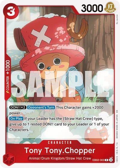 Tony TonyChopper Extra Booster: Anime 25th Collection One Piece card