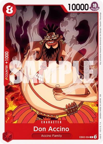 Don Accino Extra Booster: Anime 25th Collection One Piece card