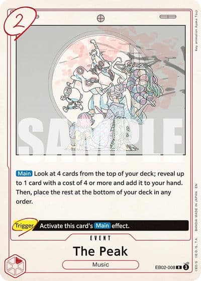 The Peak Extra Booster: Anime 25th Collection One Piece card