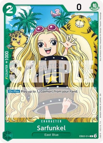 Sarfunkel Extra Booster: Anime 25th Collection One Piece card