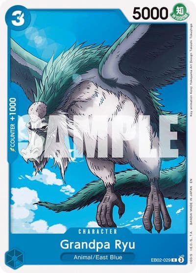 Grandpa Ryu Extra Booster: Anime 25th Collection One Piece card