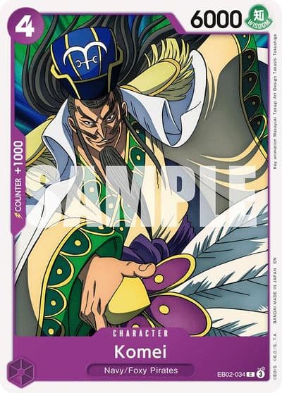 Komei Extra Booster: Anime 25th Collection One Piece card