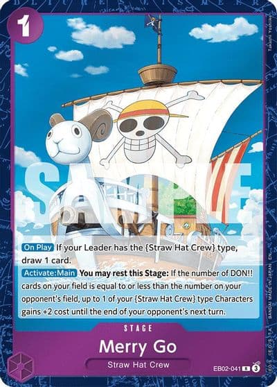 Merry Go 041 Extra Booster: Anime 25th Collection One Piece card