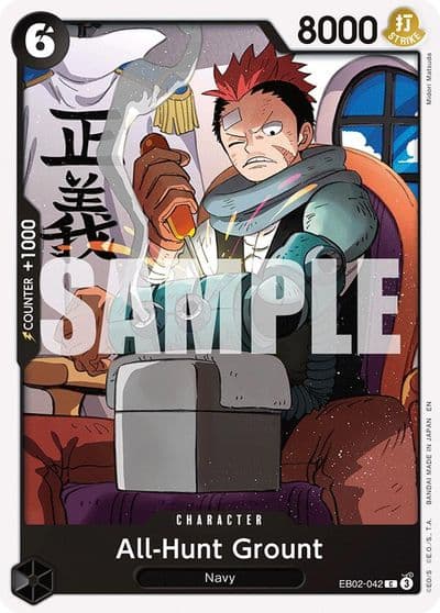 All Hunt Grount Extra Booster: Anime 25th Collection One Piece card