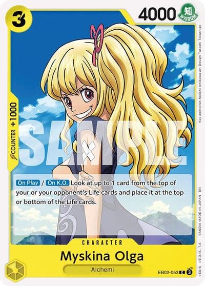 Myskina Olga Extra Booster: Anime 25th Collection One Piece card