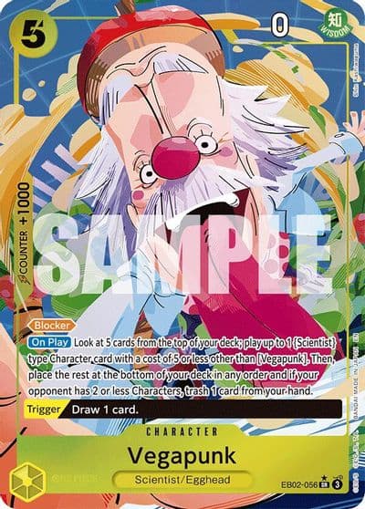 Vegapunk Alternate Art Extra Booster: Anime 25th Collection One Piece card