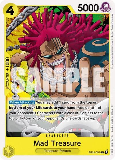 Mad Treasure Extra Booster: Anime 25th Collection One Piece card