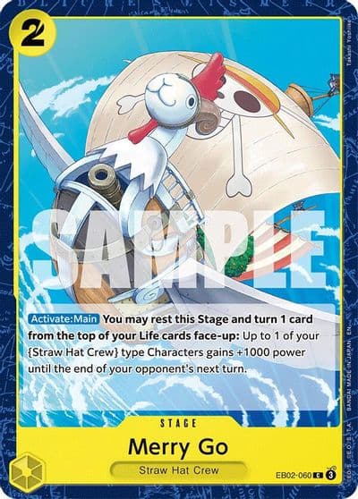 Merry Go 060 Extra Booster: Anime 25th Collection One Piece card