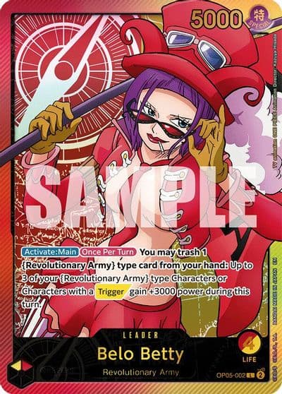 Belo Betty SP Extra Booster: Anime 25th Collection One Piece card