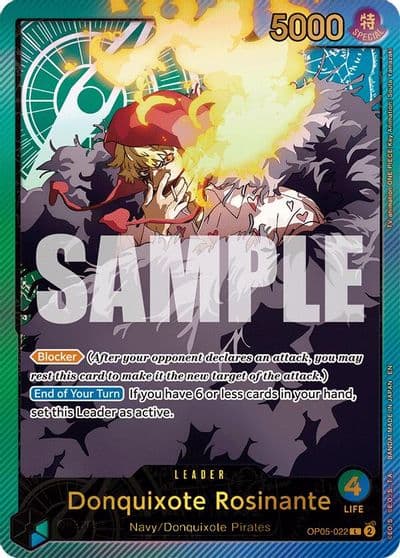 Donquixote Rosinante SP Extra Booster: Anime 25th Collection One Piece card