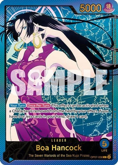 Boa Hancock SP Extra Booster: Anime 25th Collection One Piece card
