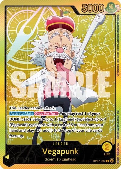 Vegapunk SP Extra Booster: Anime 25th Collection One Piece card