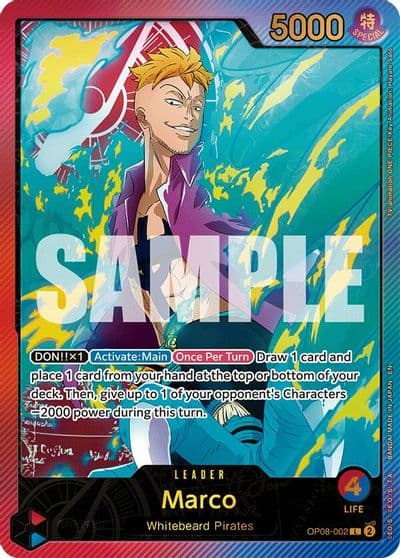 Marco SP Extra Booster: Anime 25th Collection One Piece card