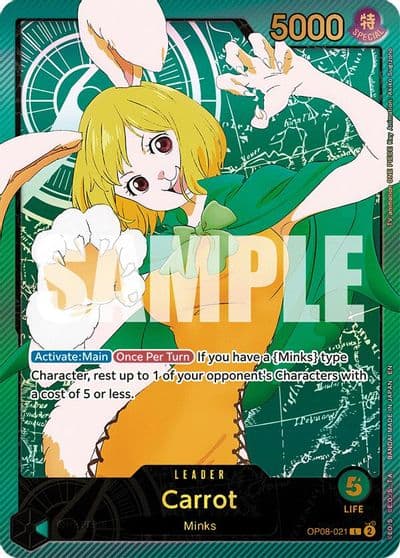 Carrot SP Extra Booster: Anime 25th Collection One Piece card