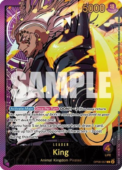 King SP Extra Booster: Anime 25th Collection One Piece card