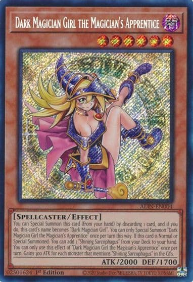 Dark Magician Girl the Magicians Apprentice Alliance Insight Yu-Gi-Oh! card
