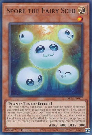 Spore the Fairy Seed Alliance Insight Yu-Gi-Oh! card