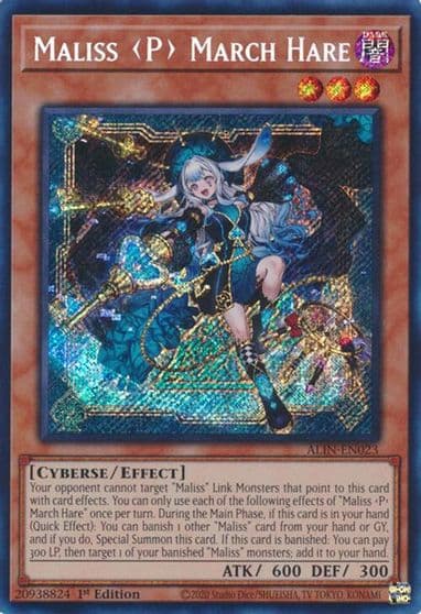 Maliss P March Hare Alliance Insight Yu-Gi-Oh! card