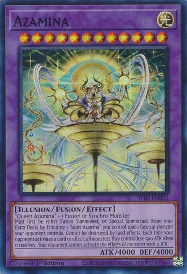 Azamina Alliance Insight Yu-Gi-Oh! card