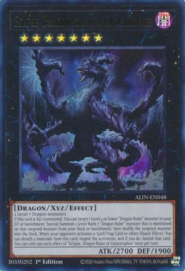 Eclipse Dragon Ruler of Catastrophes Alliance Insight Yu-Gi-Oh! card