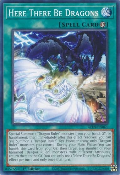 Here There Be Dragons Alliance Insight Yu-Gi-Oh! card