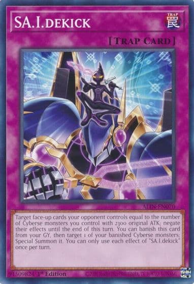 SAIdekick Alliance Insight Yu-Gi-Oh! card