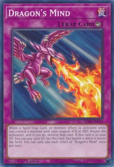 Dragons Mind Alliance Insight Yu-Gi-Oh! card