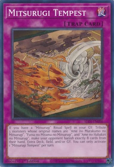 Mitsurugi Tempest Alliance Insight Yu-Gi-Oh! card