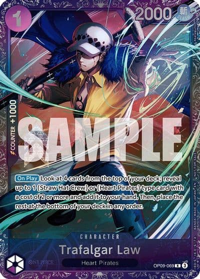 Trafalgar Law Treasure Cup 2025 One Piece Promotion Cards One Piece card