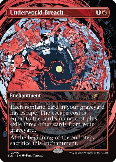 Underworld Breach 2040 Secret Lair Drop Series Magic card