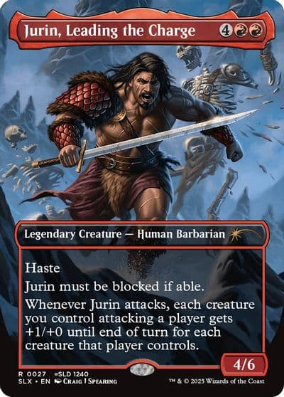 Jurin Leading the Charge SLX Cards Magic card