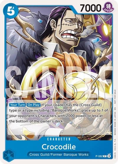 Crocodile Store 2 on 2 Battle 2025 One Piece Promotion Cards One Piece card