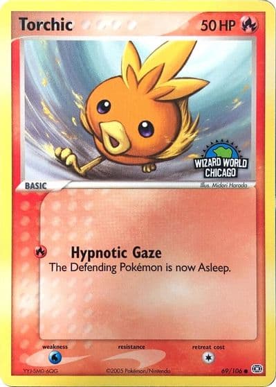 Torchic (Wizard World Chicago) Miscellaneous Cards & Products Pokemon card
