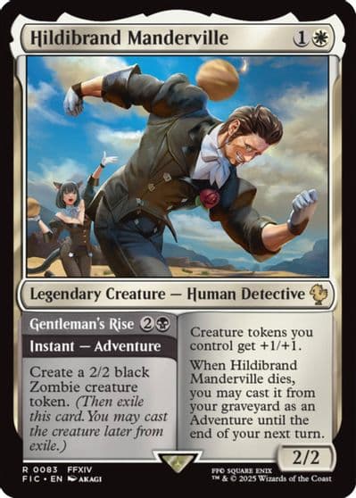 Hildibrand Manderville Commander: FINAL FANTASY Magic card