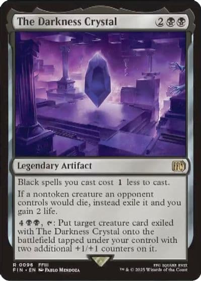 The Darkness Crystal FINAL FANTASY Magic card